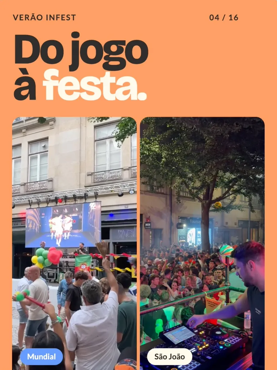 Mundial e São João nas Galerias do Porto